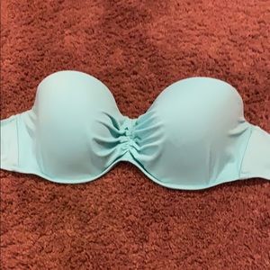 Strapless bathing suit top